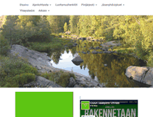 Tablet Screenshot of oulunvaalipiirinvihreat.fi